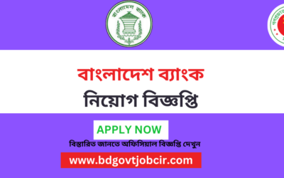 Bangladesh Bank Job Circular 2023 : erecruitment.bb.org.bd