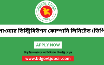 DPDC Job Circular 2023:BD Govt Job Circular 2023